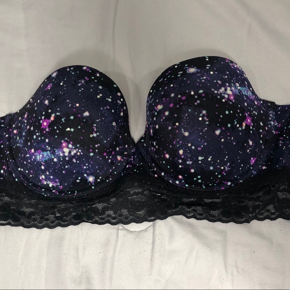 PINK Victoria’s secret 34D galaxy strapless bra - Picture 15 of 15